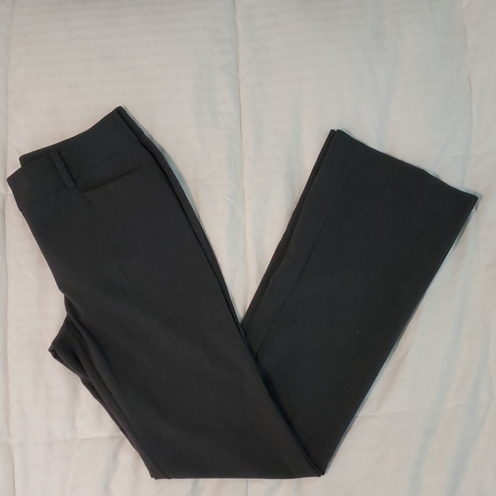 Women's Charcoal Suit Pants 6 tall New York & Co